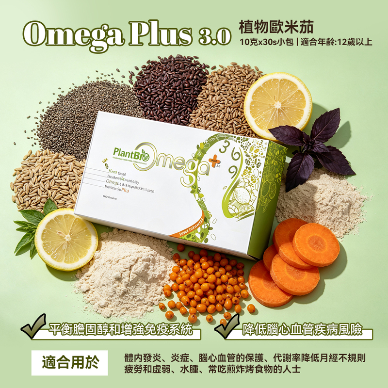 Omega Plus 2.0 植物歐米茄 2.0